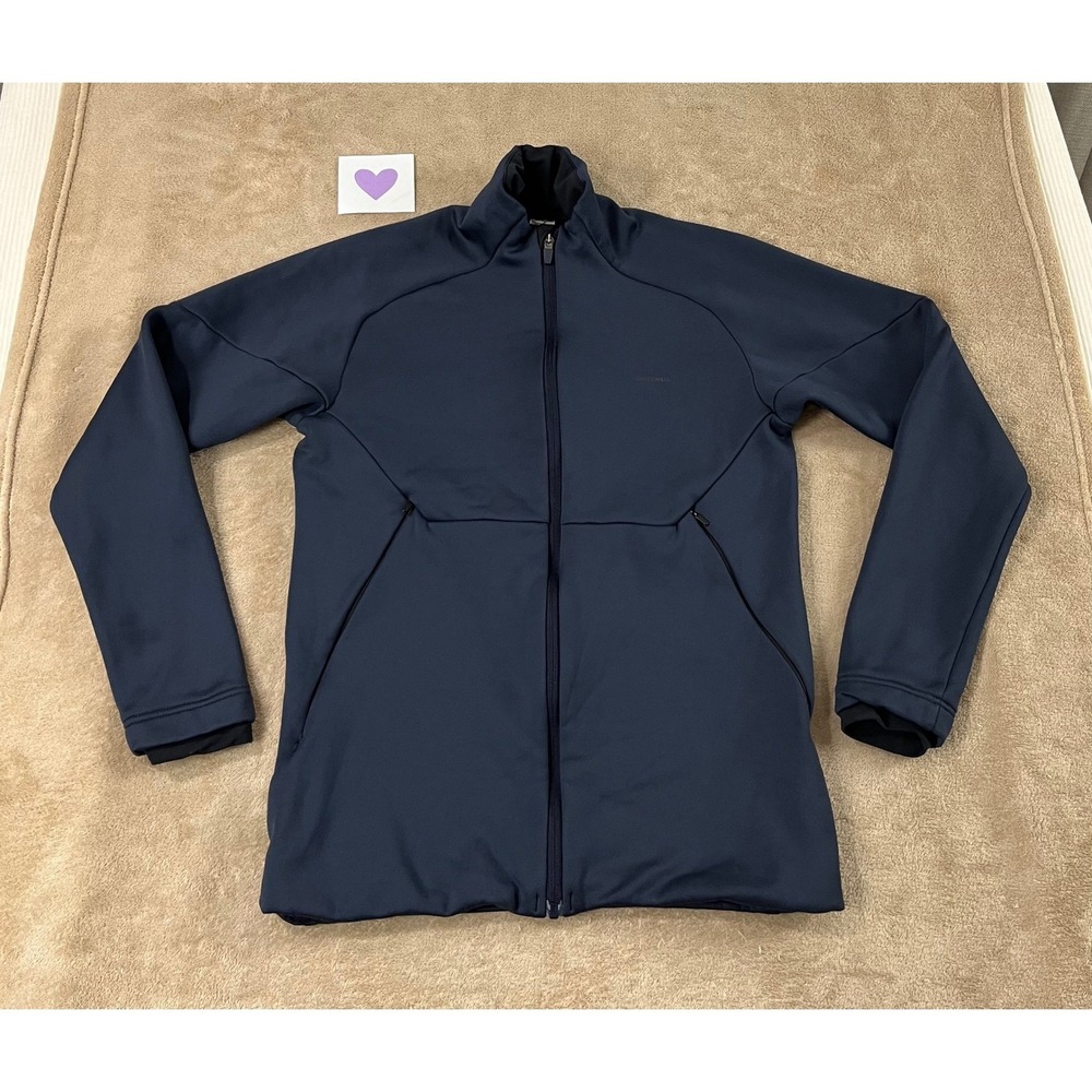 Quechua Fleece Jacket MH520 size Medium Blue‎ Athletic Full zip